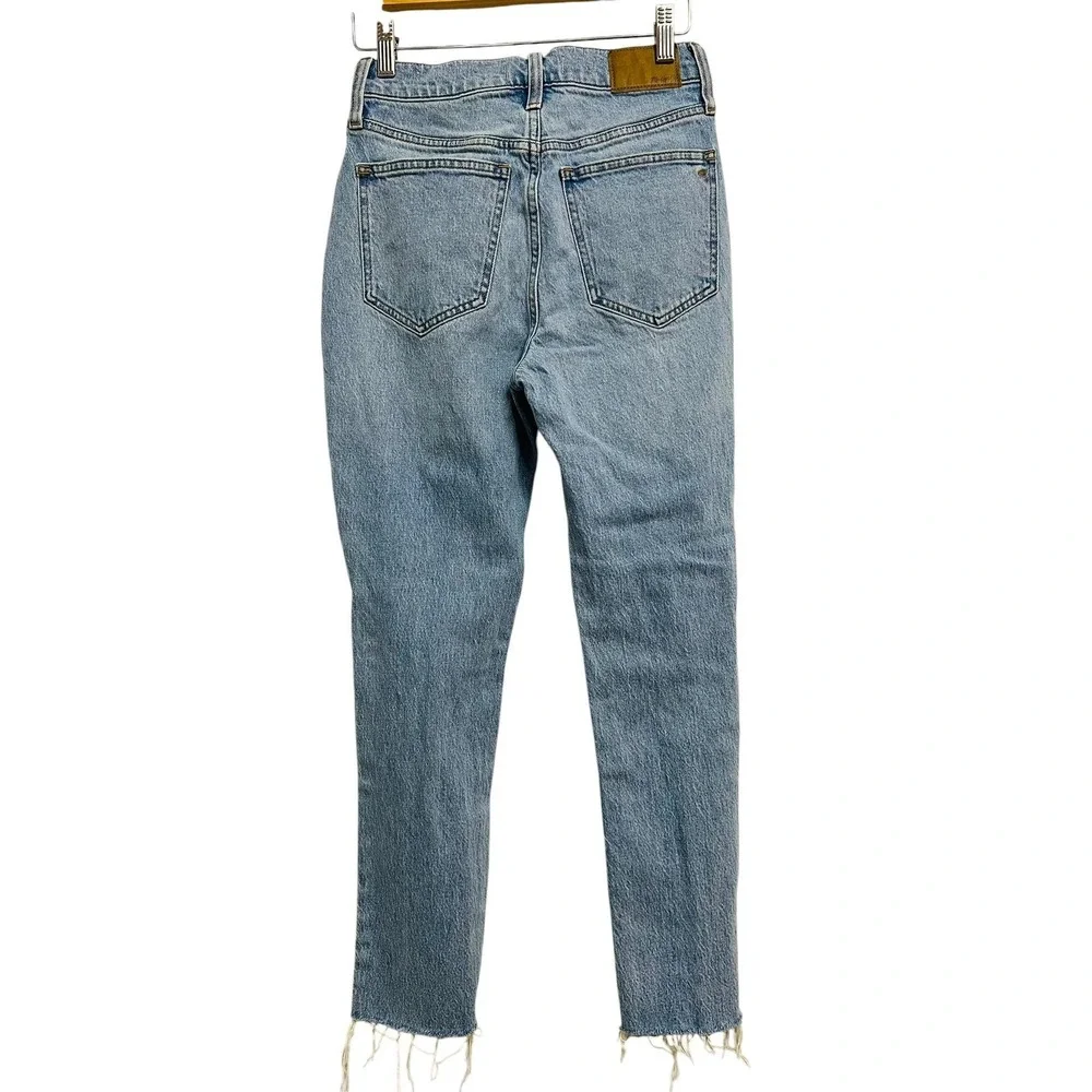 Madewell Perfect‎ Vintage Jeans Womens 25 Light Wash High-Rise Straight
